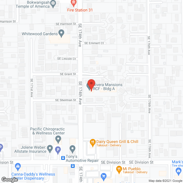 Rivera Mansions in google map