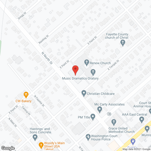 Washington School Apartments in google map