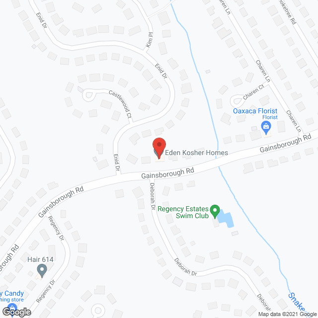 Eden Kosher Homes in google map