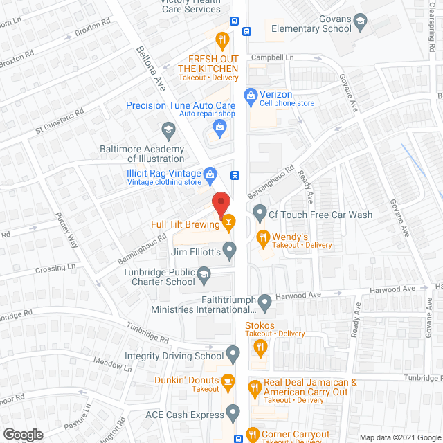 Epiphany House in google map