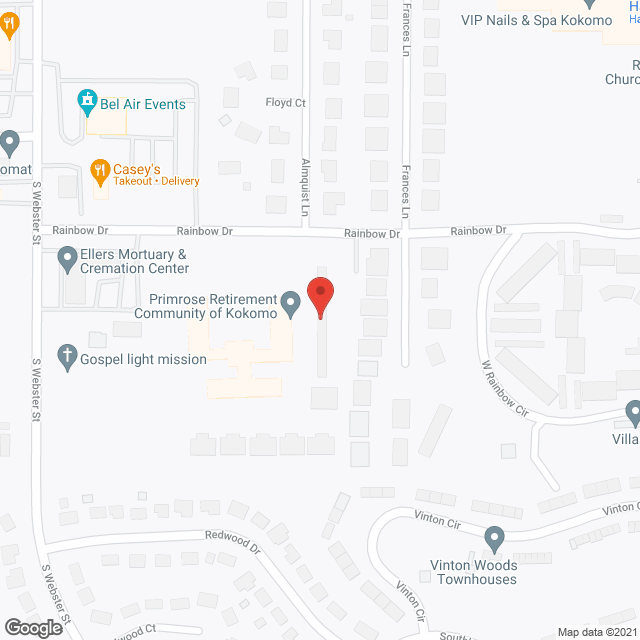 Primrose Retirement Community of Kokomo in google map