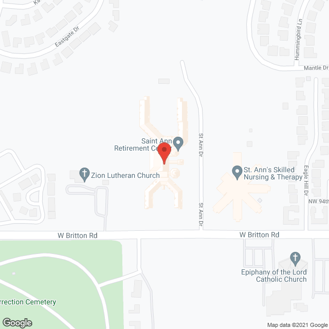 Saint Ann  Retirement Center in google map