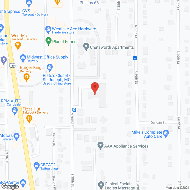 St Francis Apartments in google map