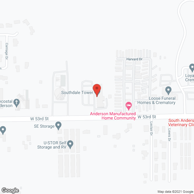 Southdale Tower in google map