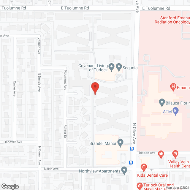 Covenant Living of Turlock in google map