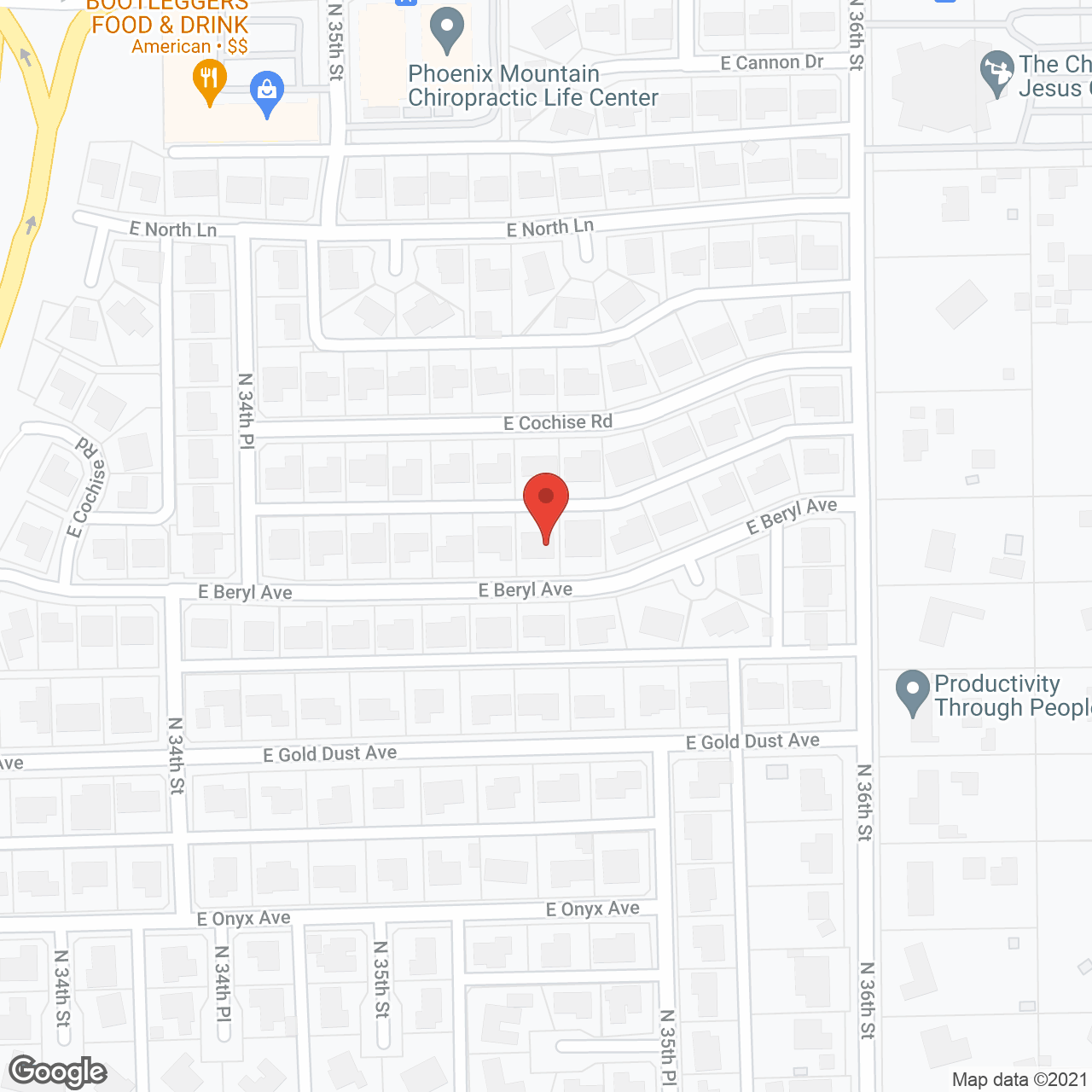 Bella Vita Assisted Living at Las Palmaritas in google map