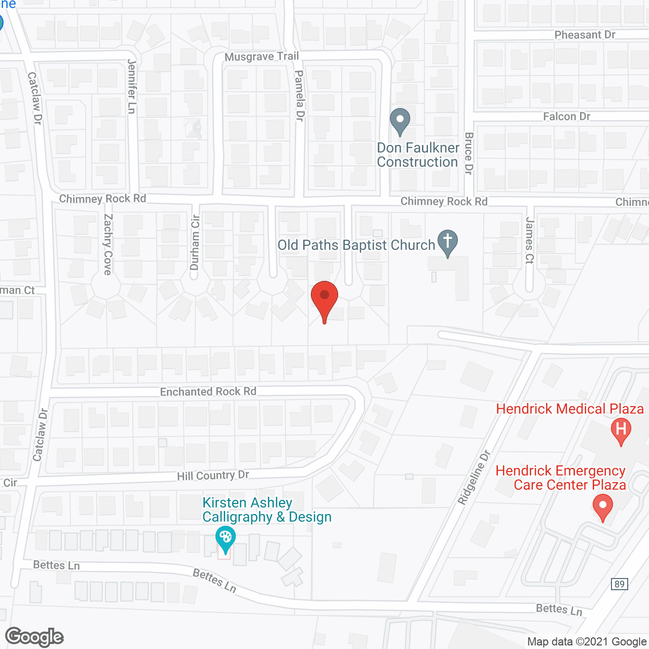 Lyndale Abilene Memory Care in google map