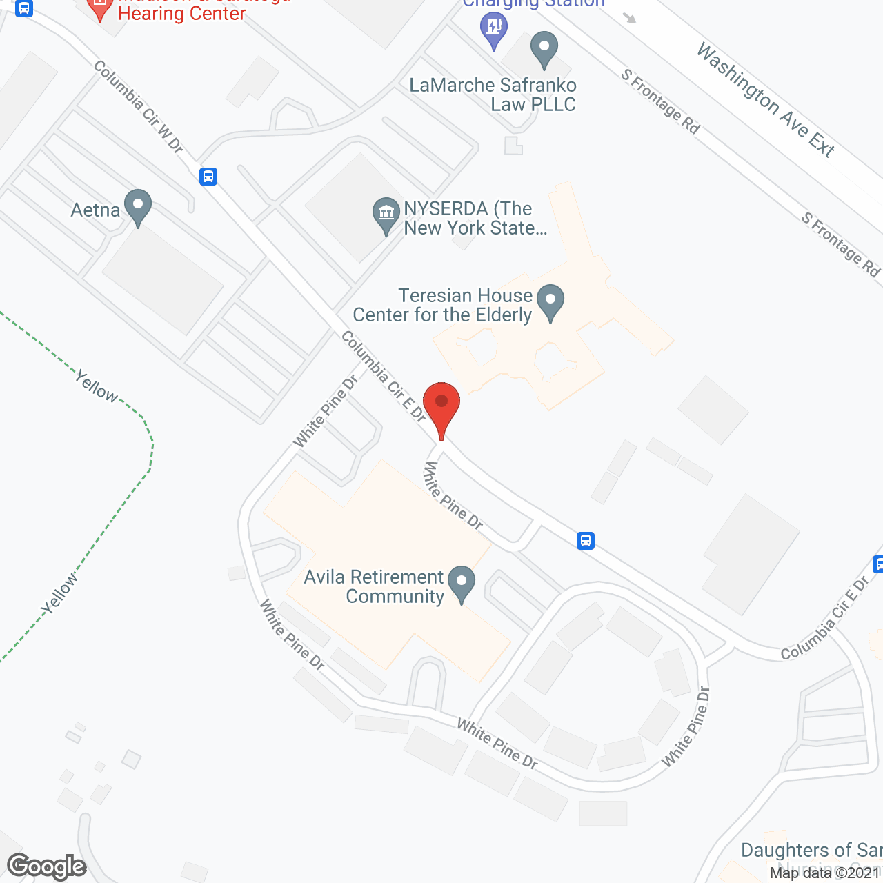 Avila Independent Retirement Community in google map