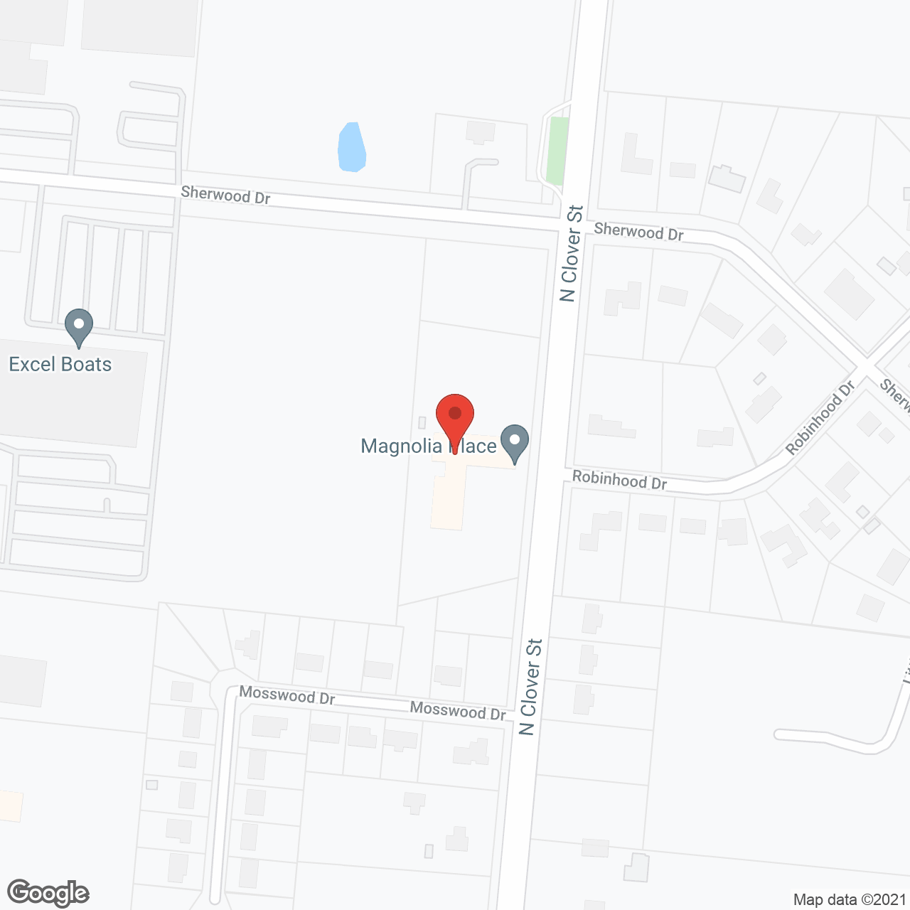 Magnolia Place Assisted Living in google map