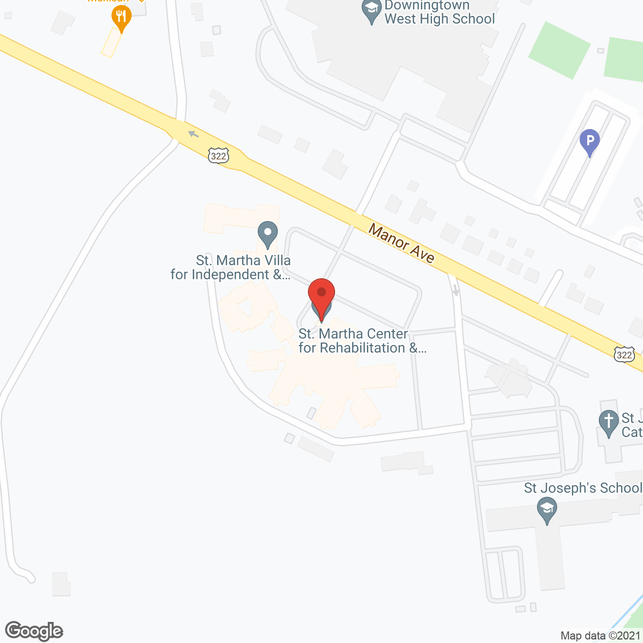 Saint Marthas Nursing Home in google map