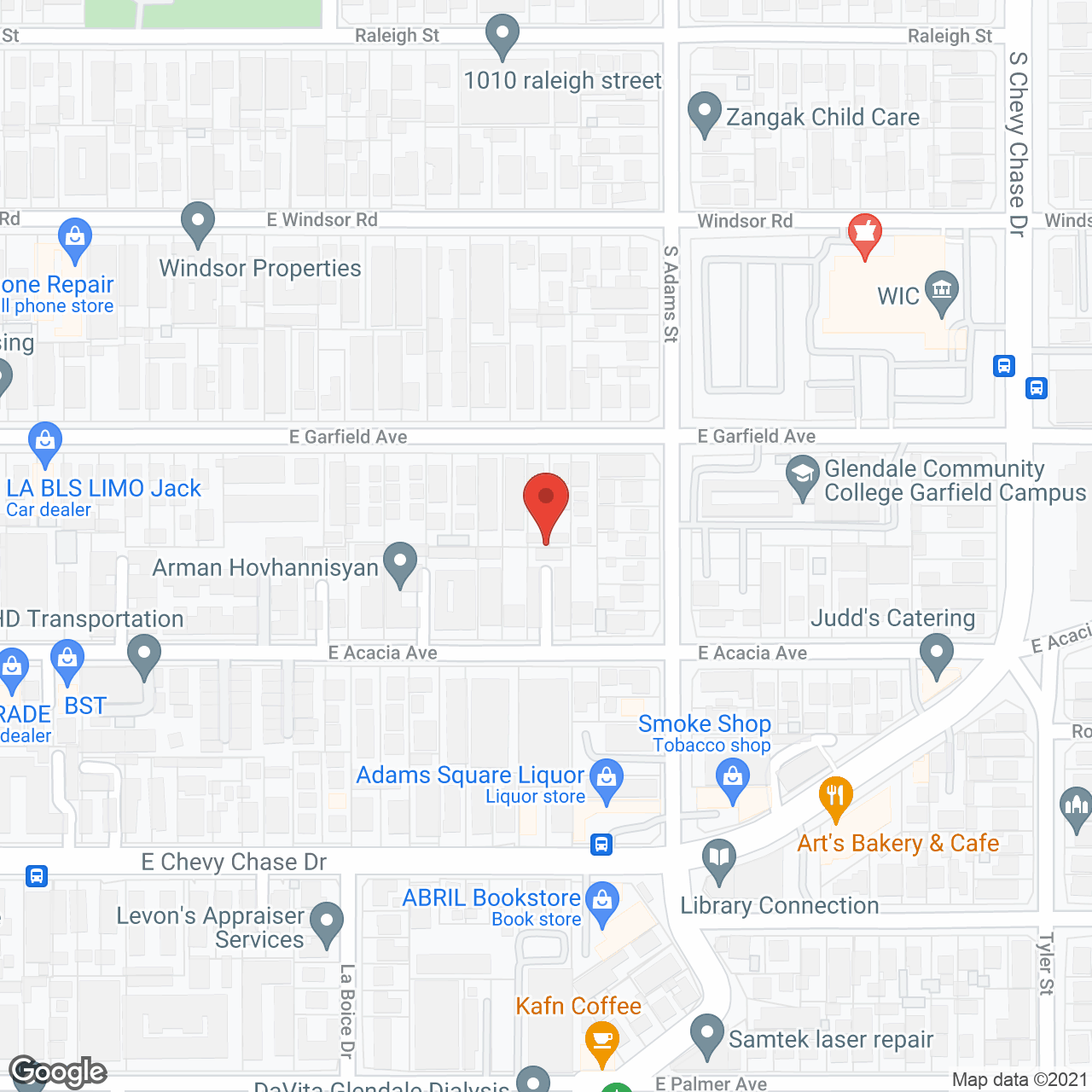 Grant Serenity Homes in google map