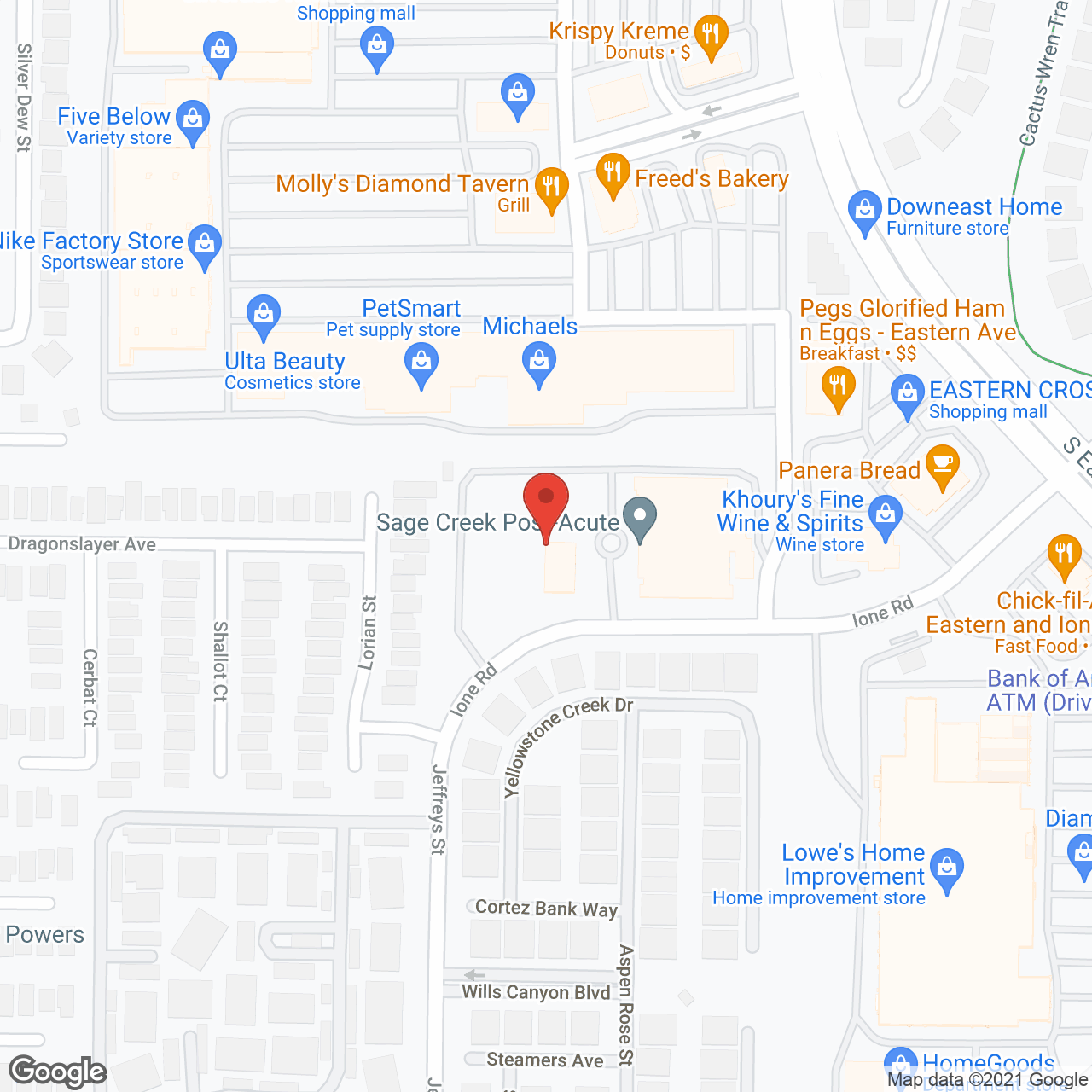 Inspired Senior Living of Las Vegas in google map