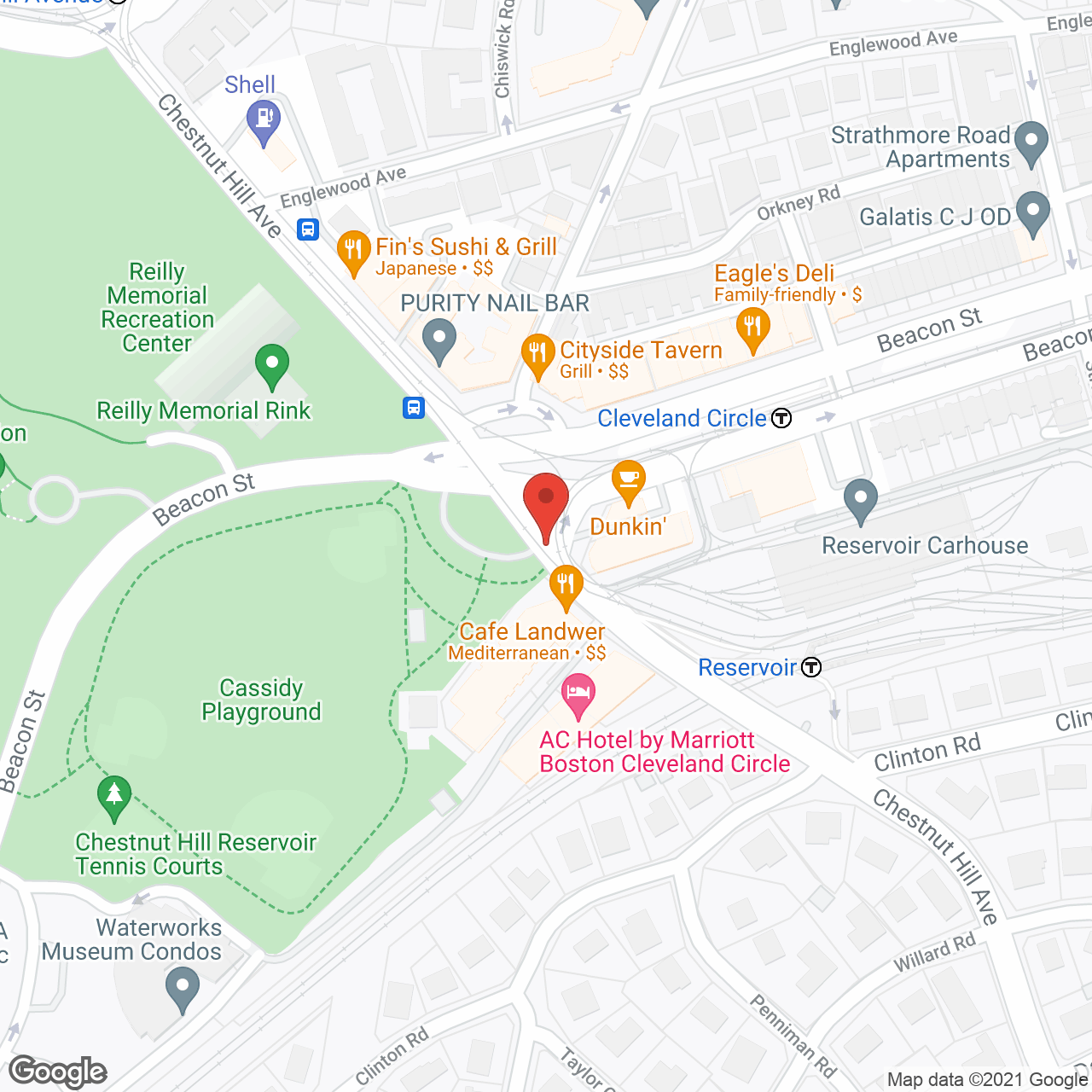 Waterstone at the Circle in google map