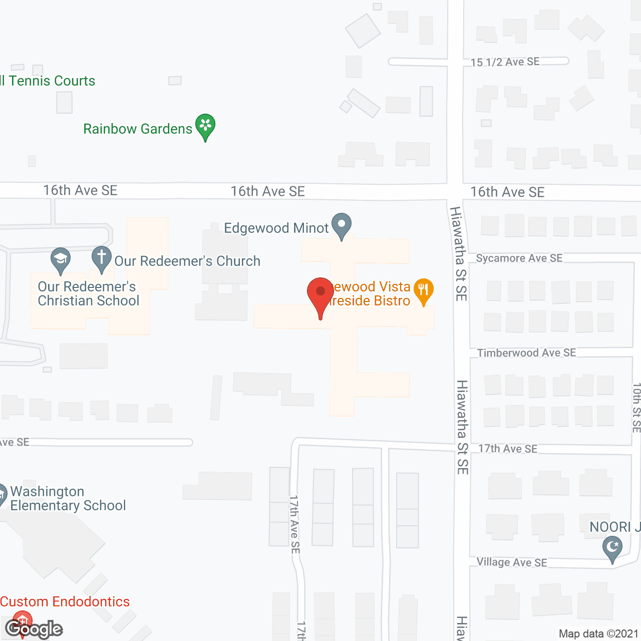 Edgewood Minot Senior Living,  LLC in google map