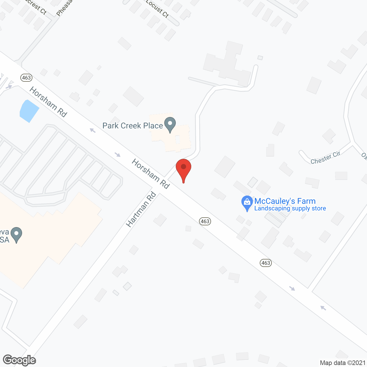 Park Creek Place Memory Care in google map