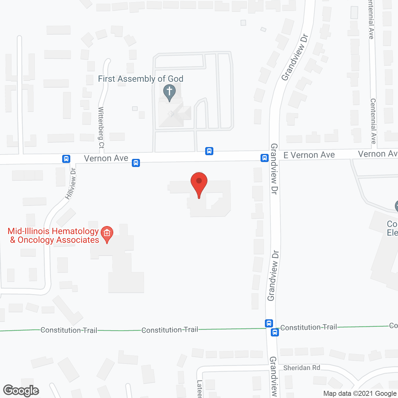 Sugar Creek Alzheimer's Special Care Center in google map