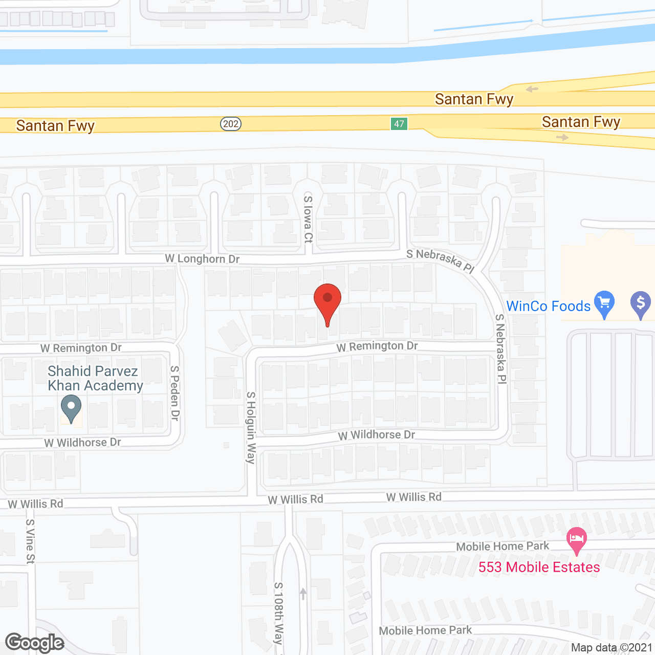 Desert Springs Assisted Living Home in google map