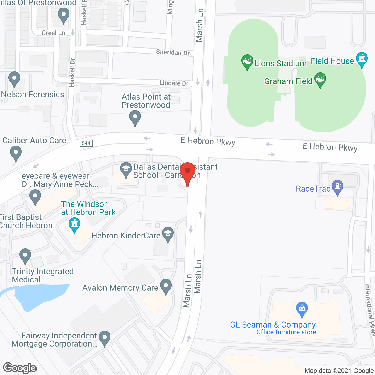 Avalon Memory Care - Carrollton in google map