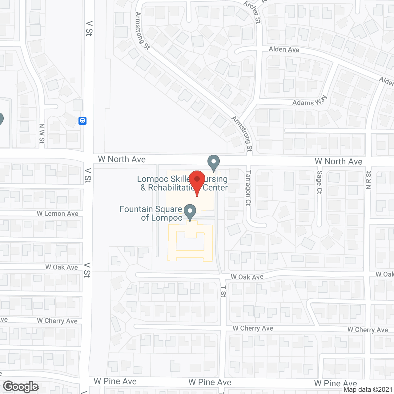 Lompoc Skilled Rehab Center in google map