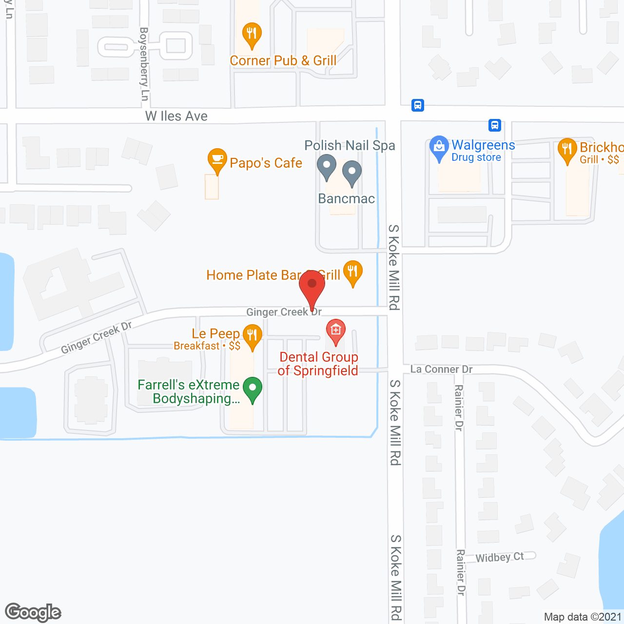 Mill Creek Alzheimer's Special Care Center in google map