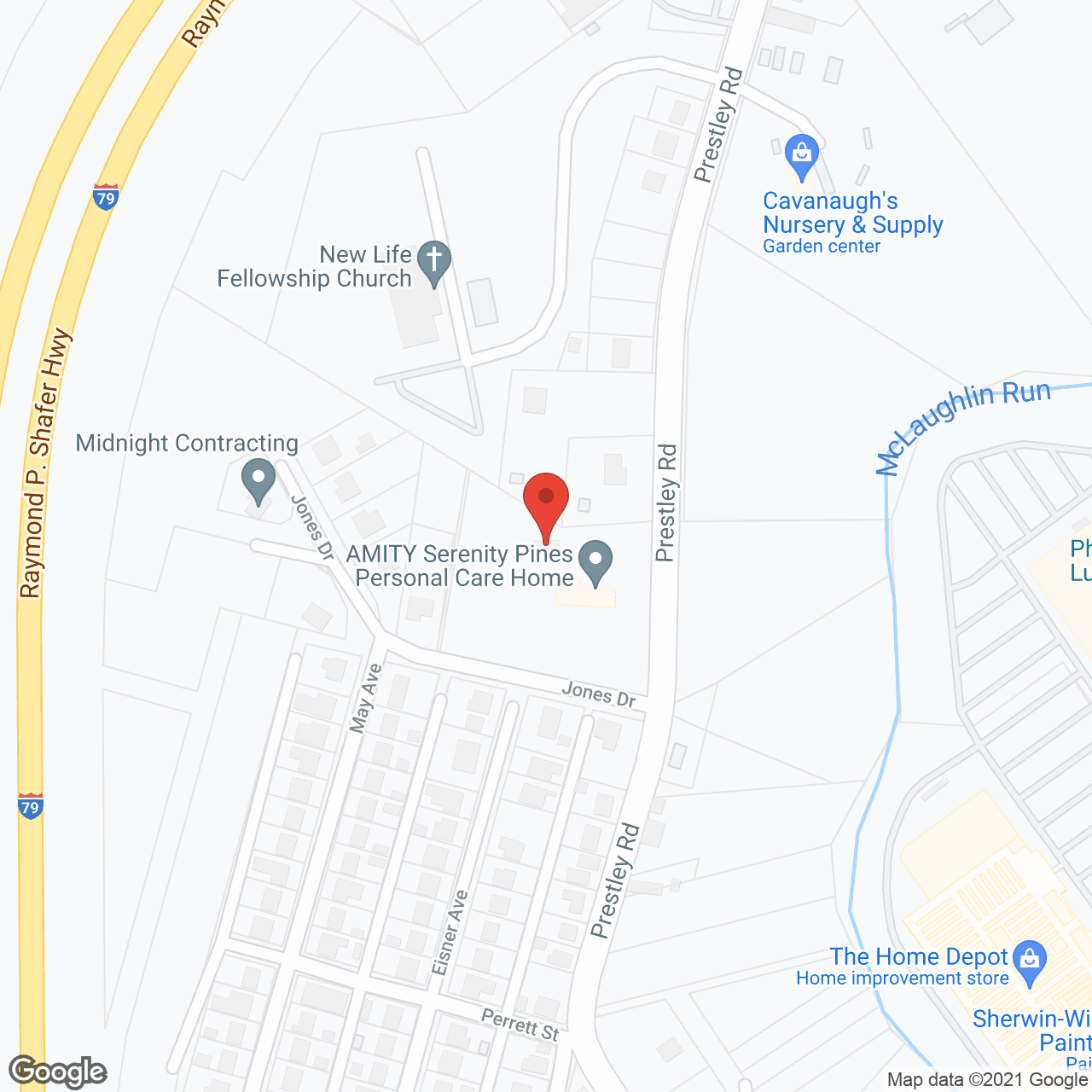 Amity Serenity Pines Personal Care Home in google map