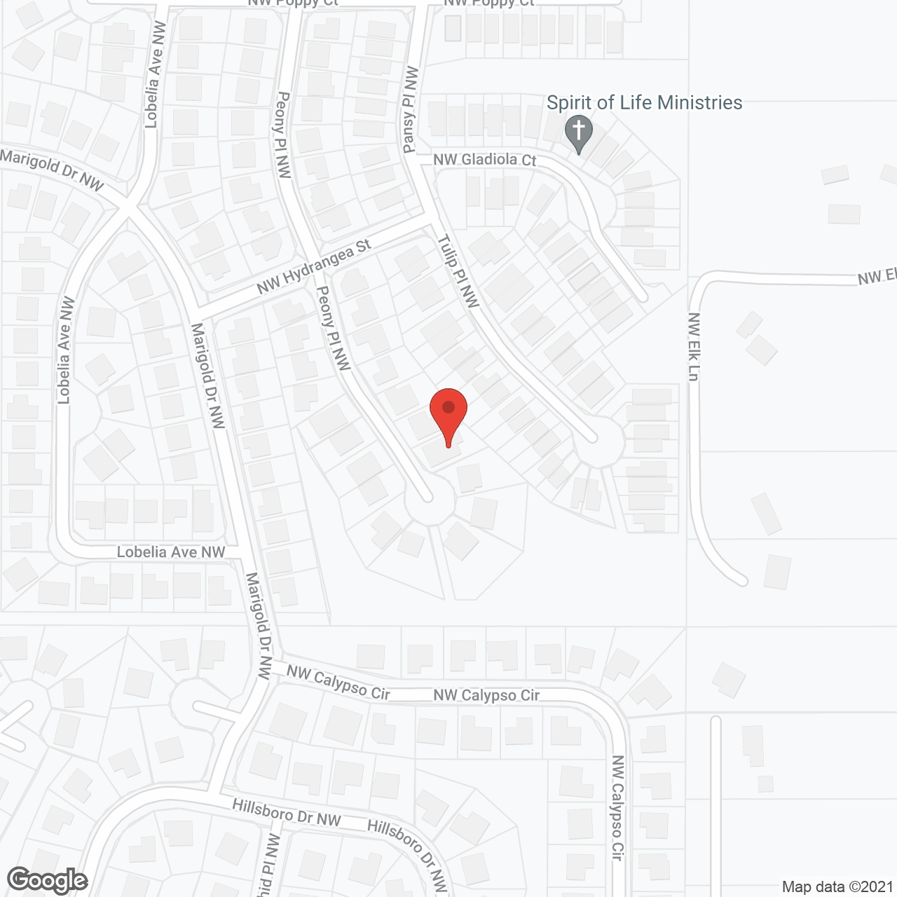 Amana Care Adult Family Home in google map