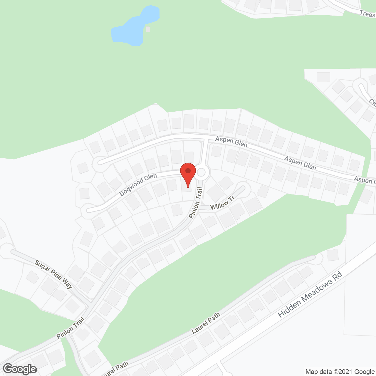 Hidden Meadows Residential Home Care in google map