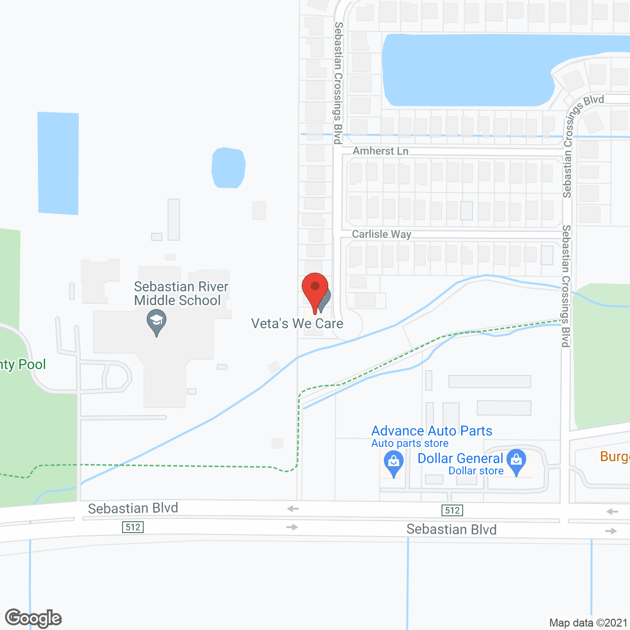 Veta's We Care Assisted Living Facility in google map