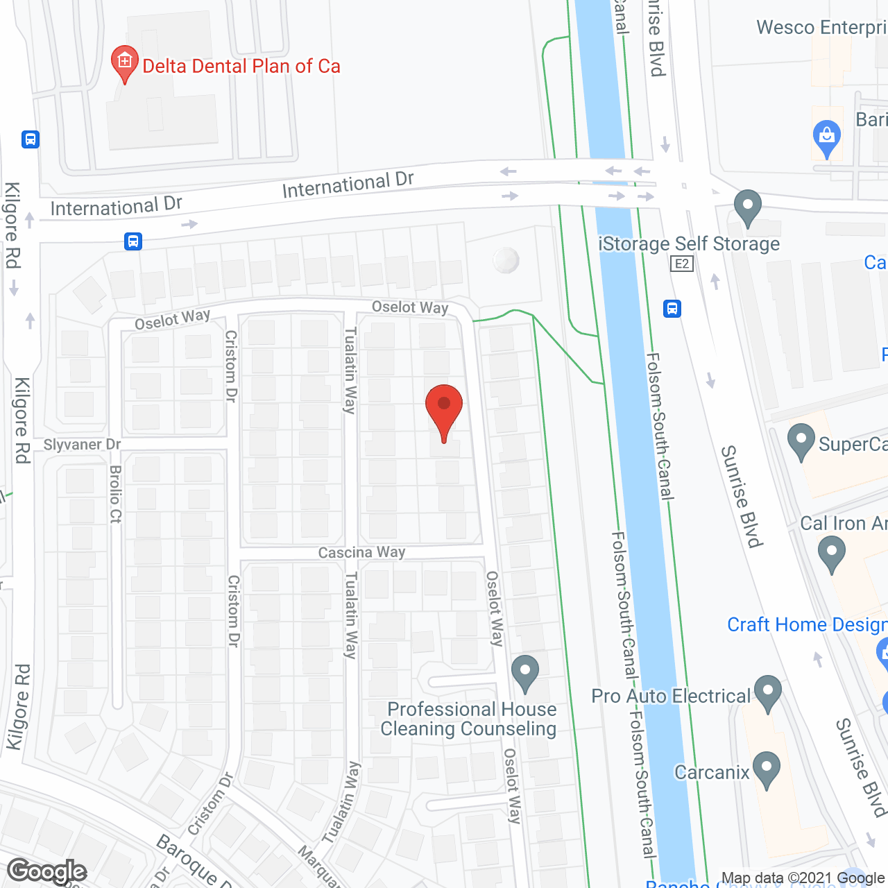 Elite Home Care in google map