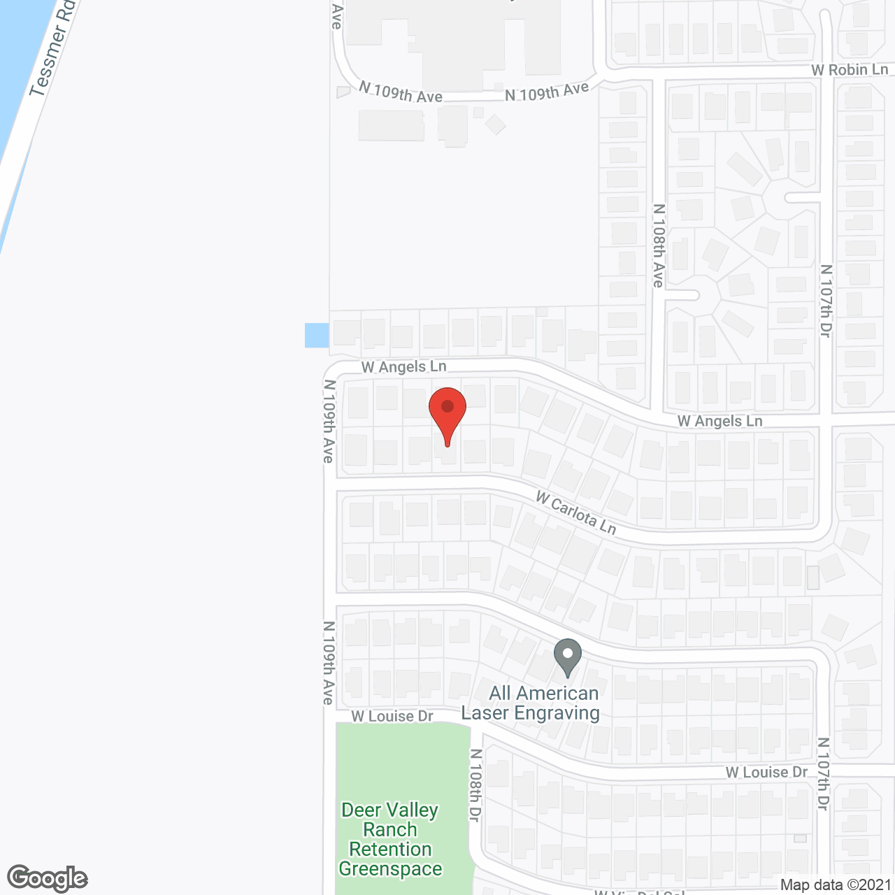 Orange Garden Assisted Living in google map