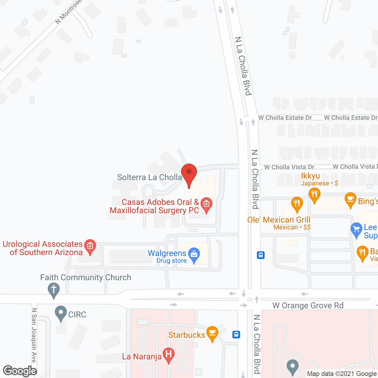 Bridgewater Assisted Living in google map