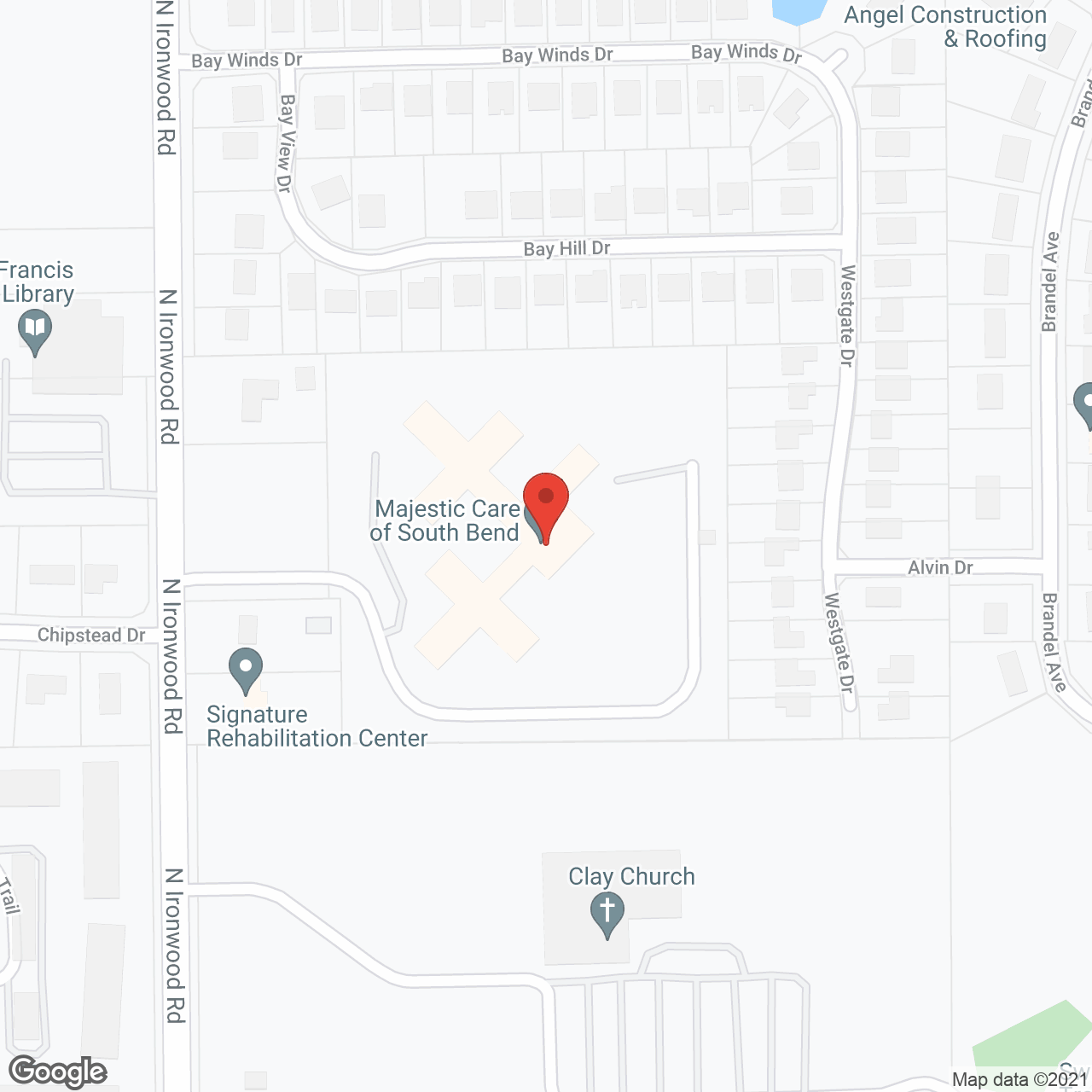 Signature HealthCARE of South Bend in google map