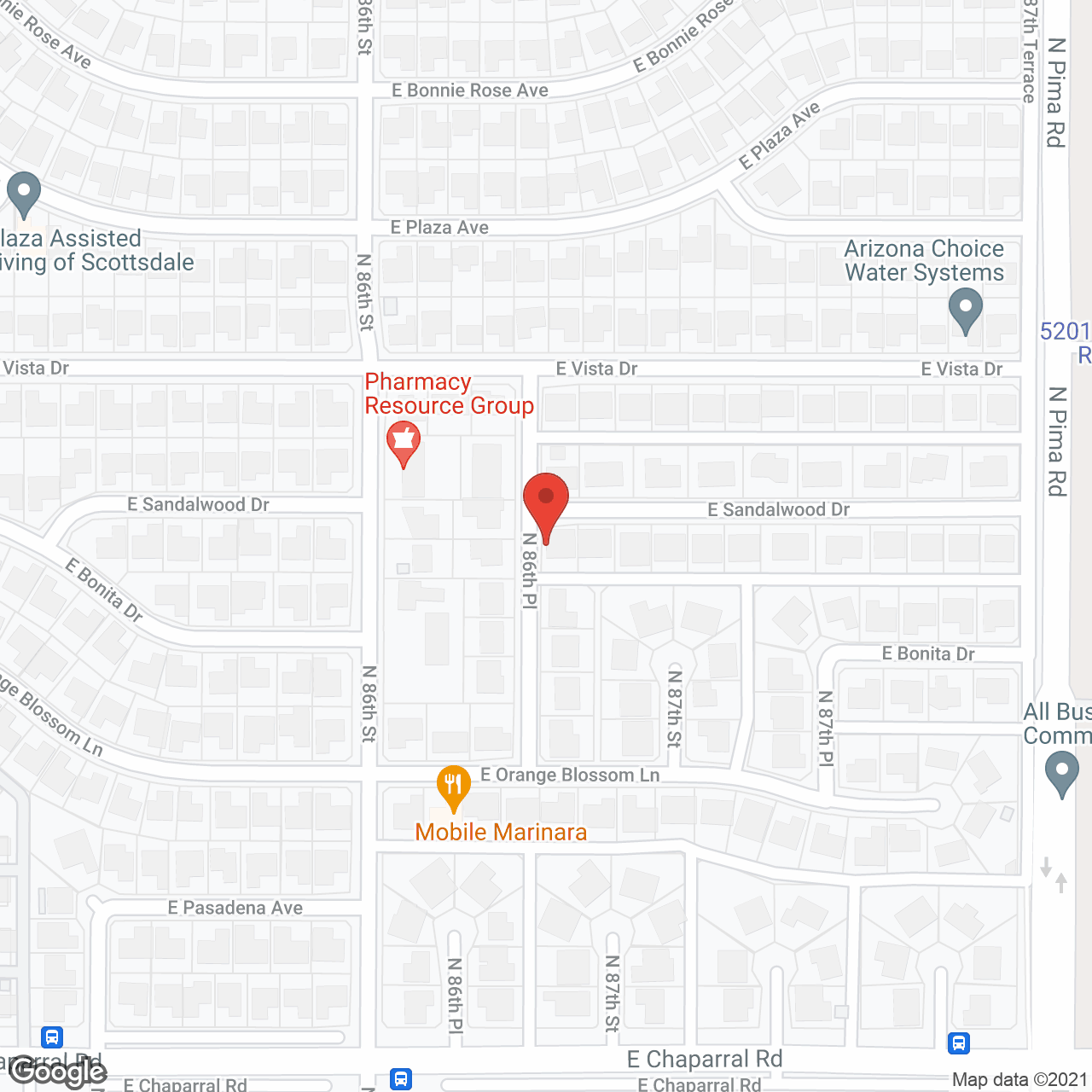 Chaparral Home Care LLC in google map