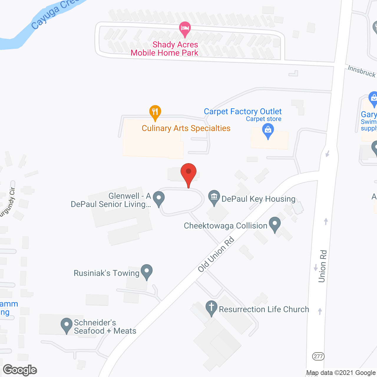 Glenwell,  a DePaul Senior Living Community in google map