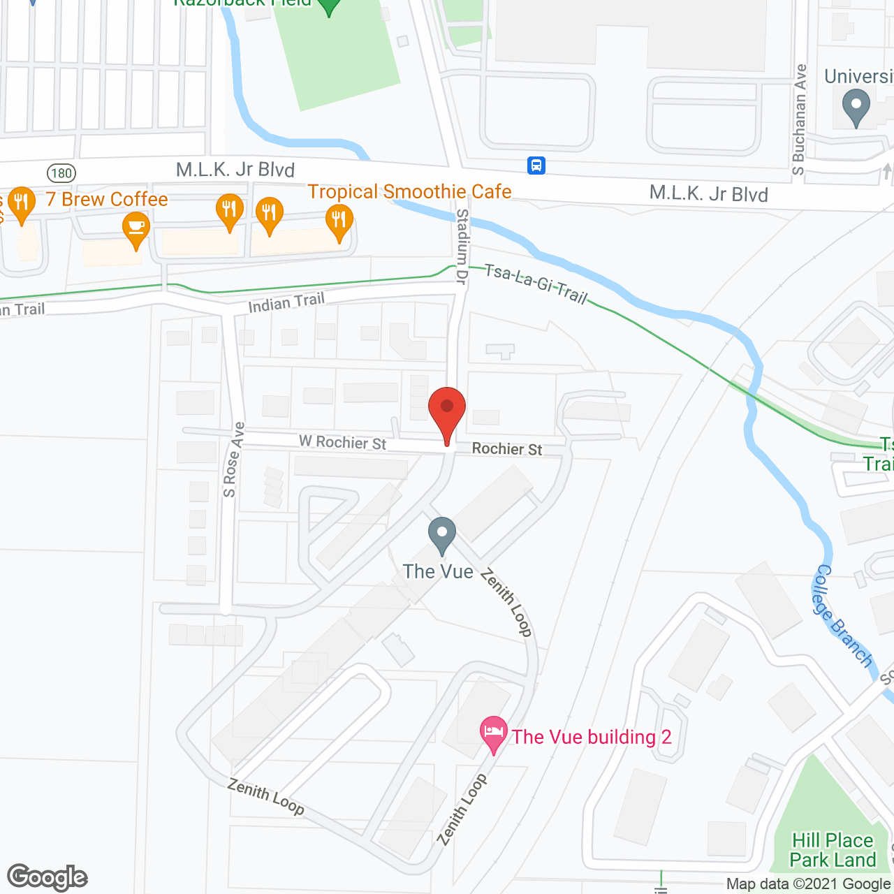 Rochier Heights Nursing Ctr in google map