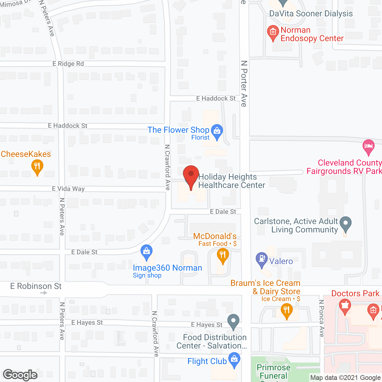 Holiday Heights Nursing Home in google map