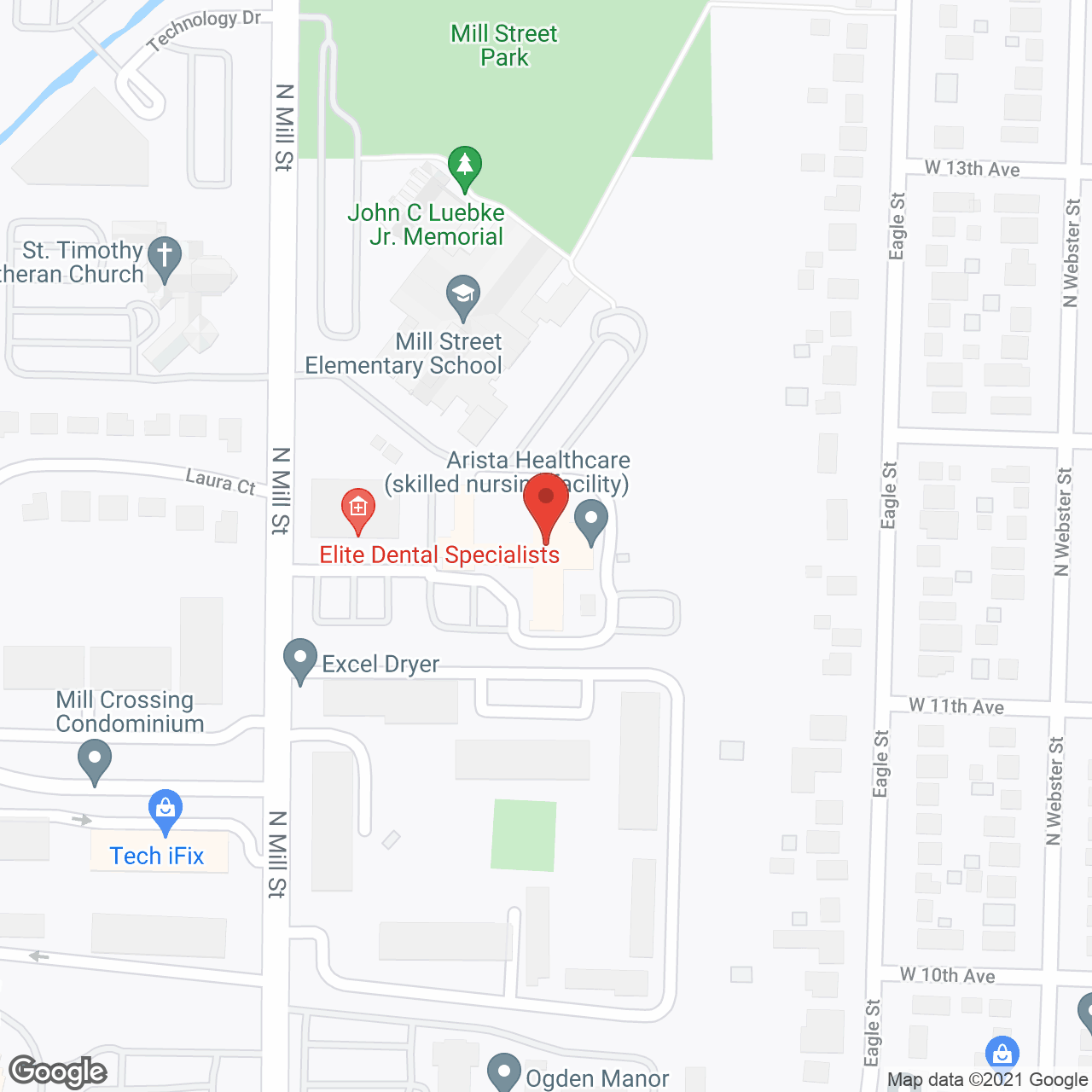 Community Nursing and Rehabilitation Center in google map