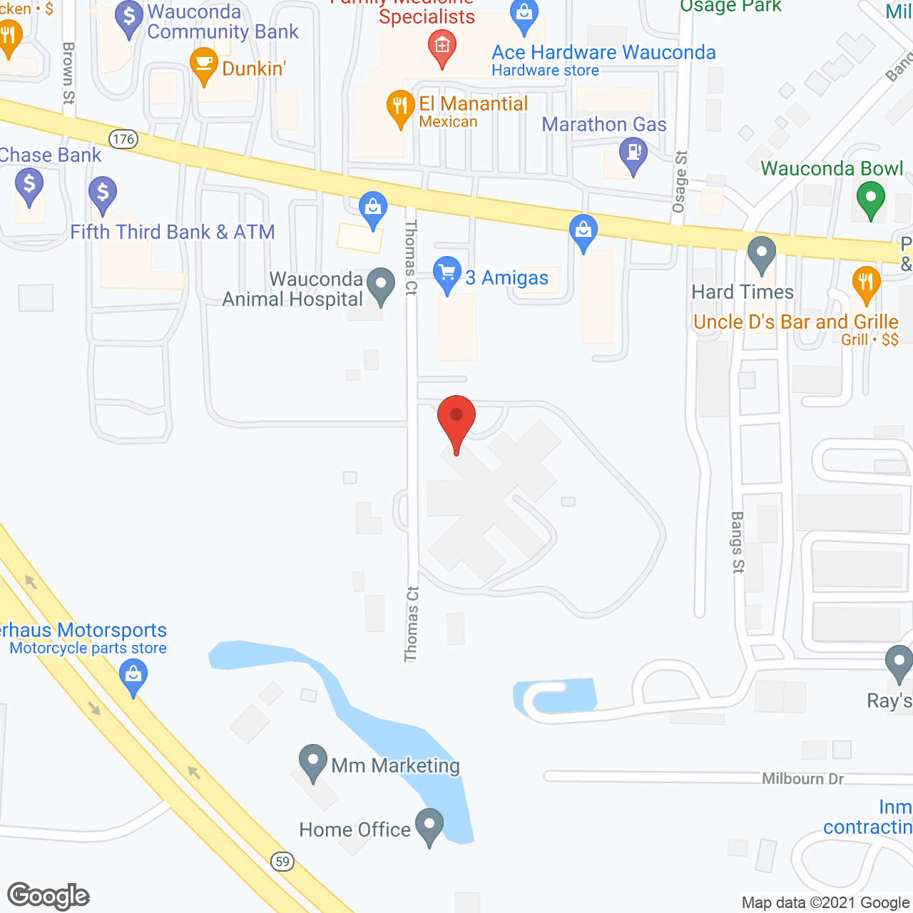 Wauconda Healthcare and Rehabilitation Centre,  LLC in google map