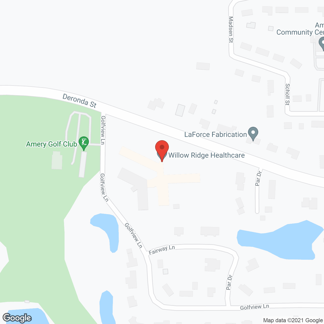 Willow Ridge Inc in google map