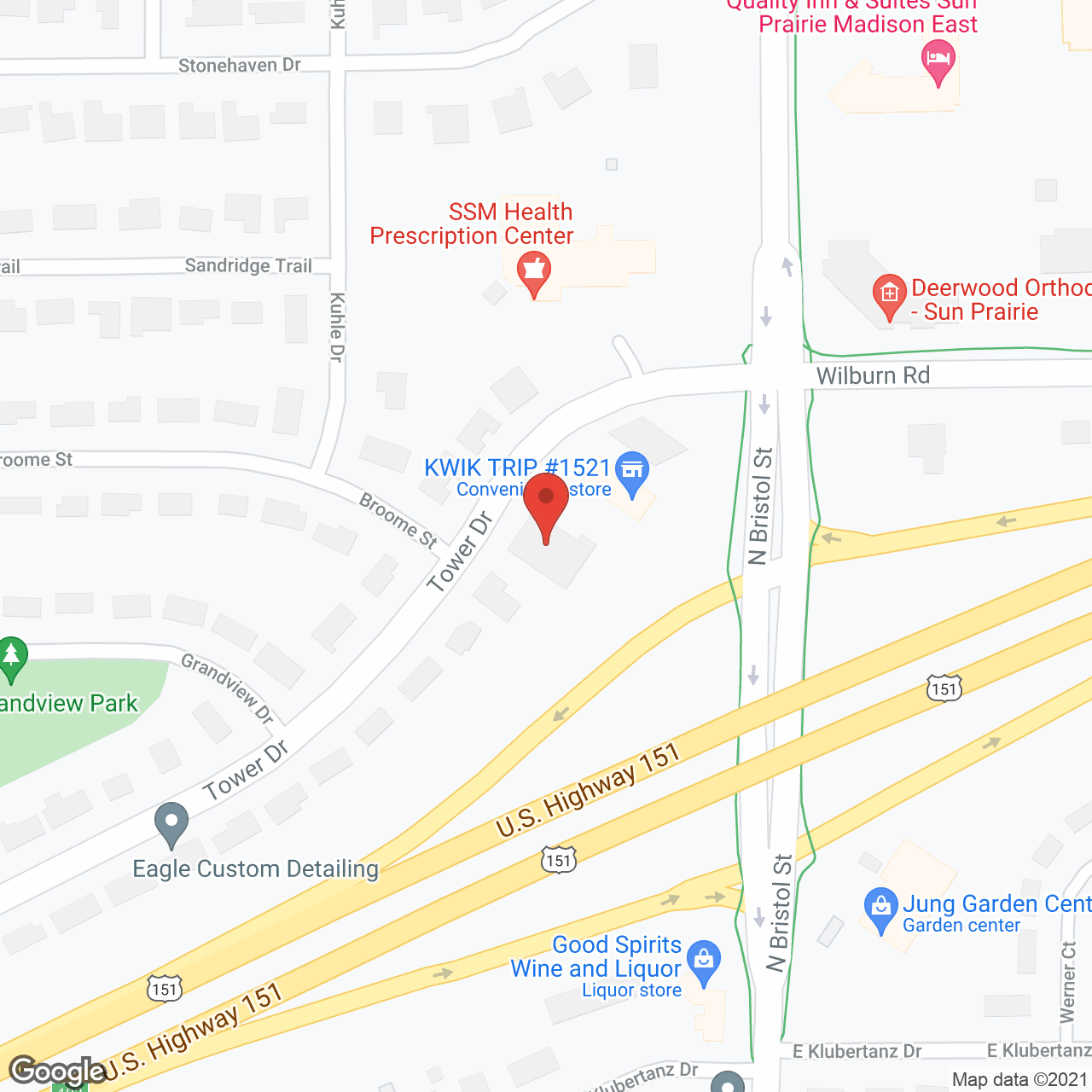 Faith Gardens Memory Care in google map