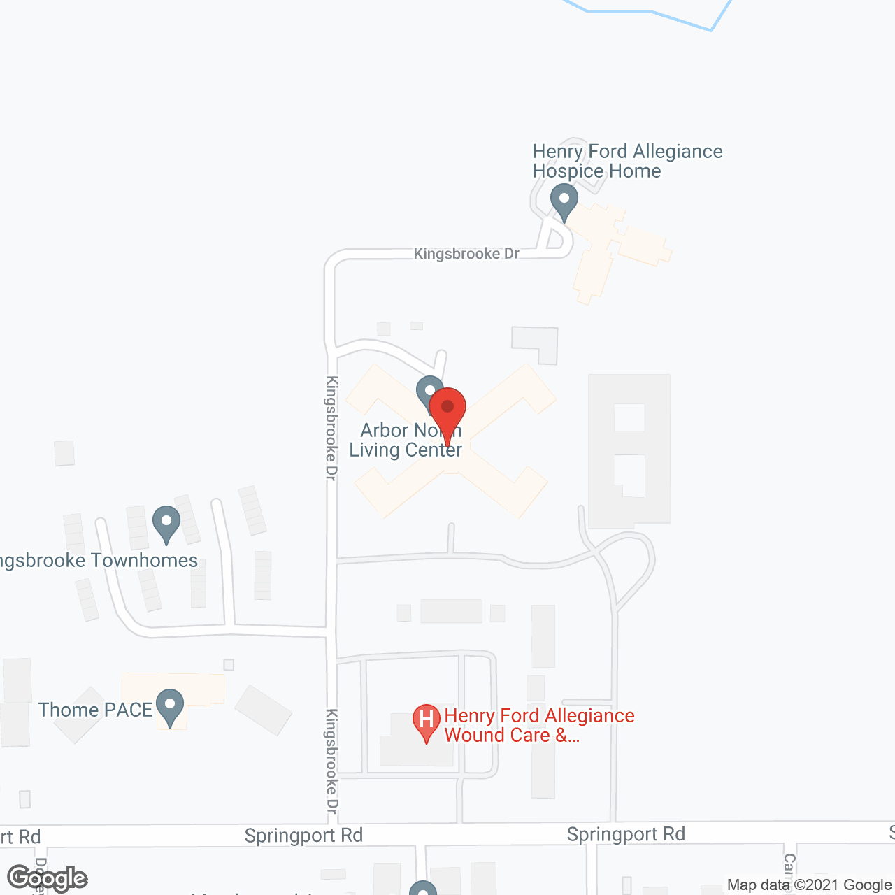 Arbor North Living Center in google map