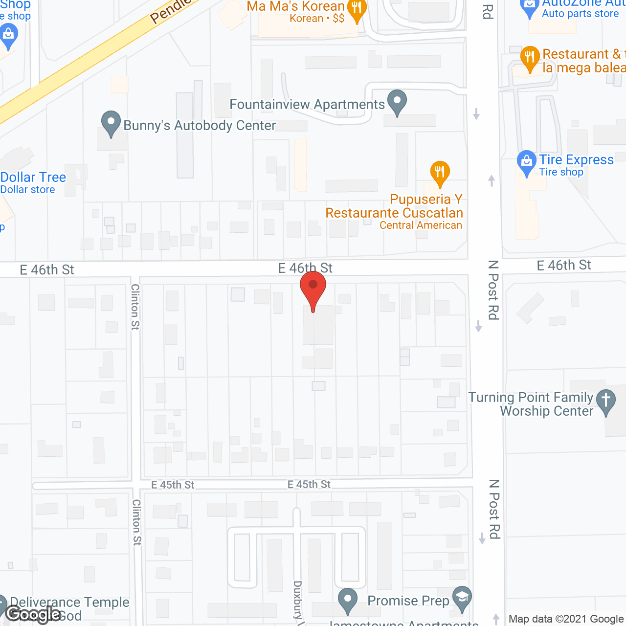 Lawrence Manor Healthcare Ctr in google map