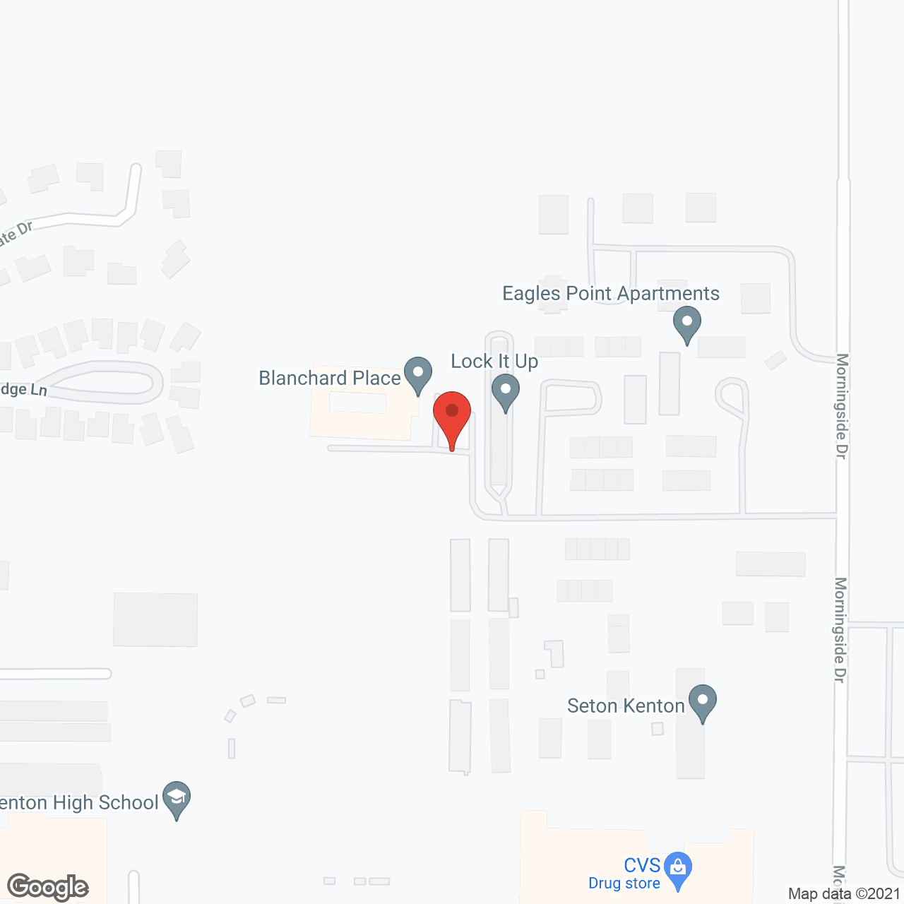 Trustwell Living at Blanchard Place in google map