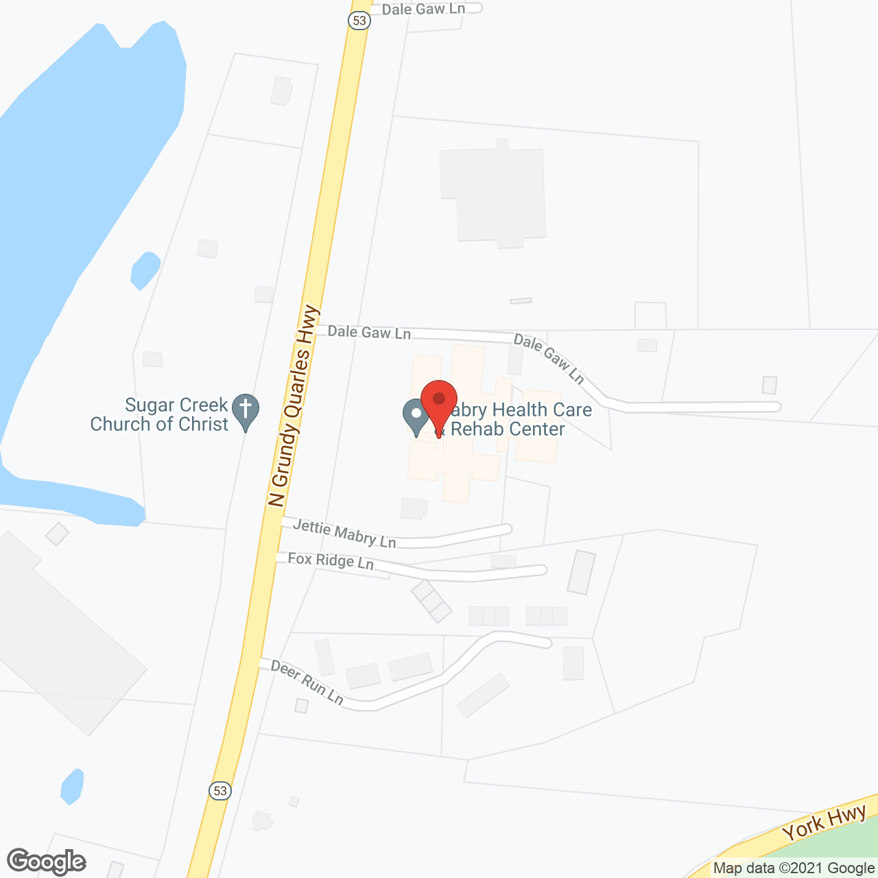 Mabry Health Care in google map