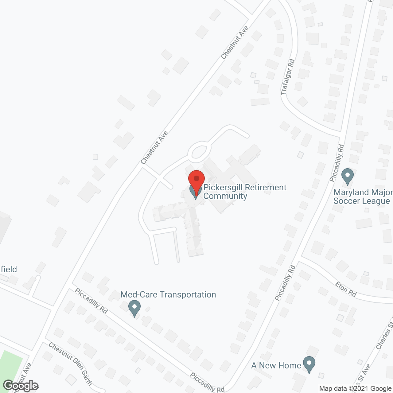 Pickersgill Retirement Community in google map