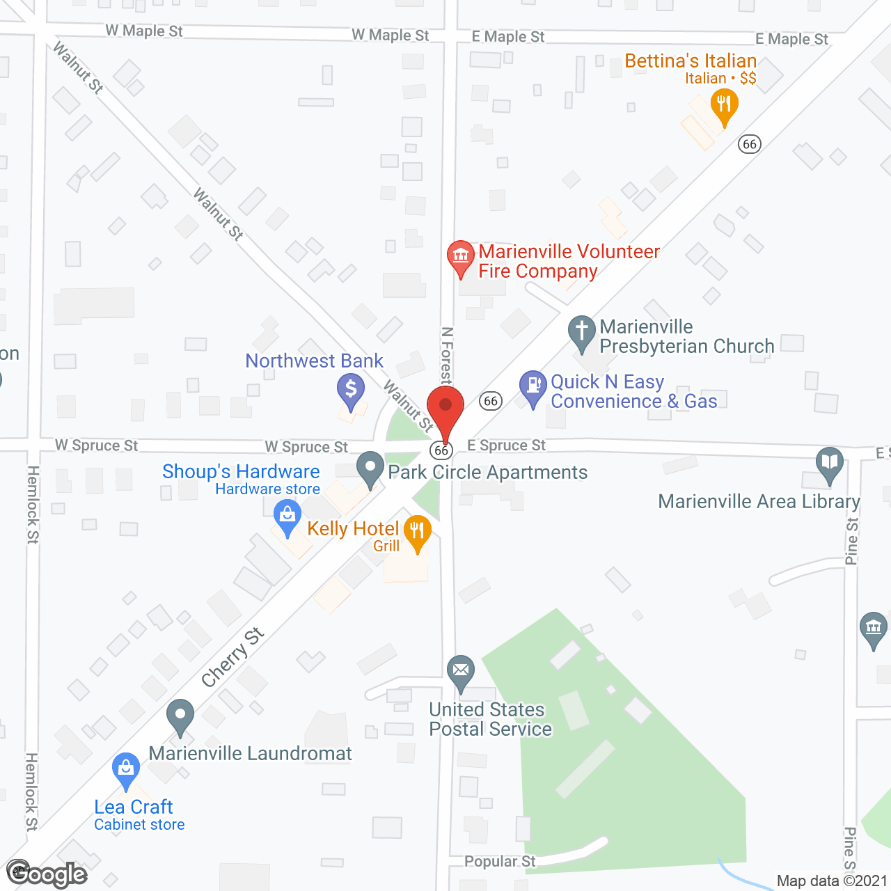 Snyder Memorial Nursing Home in google map