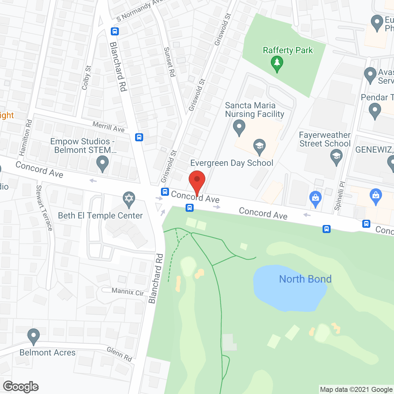 Sancta Maria Nursing Facility in google map