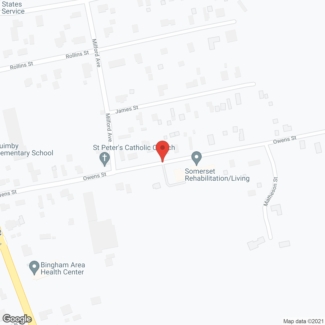 Somerset Rehabilitation Ctr in google map