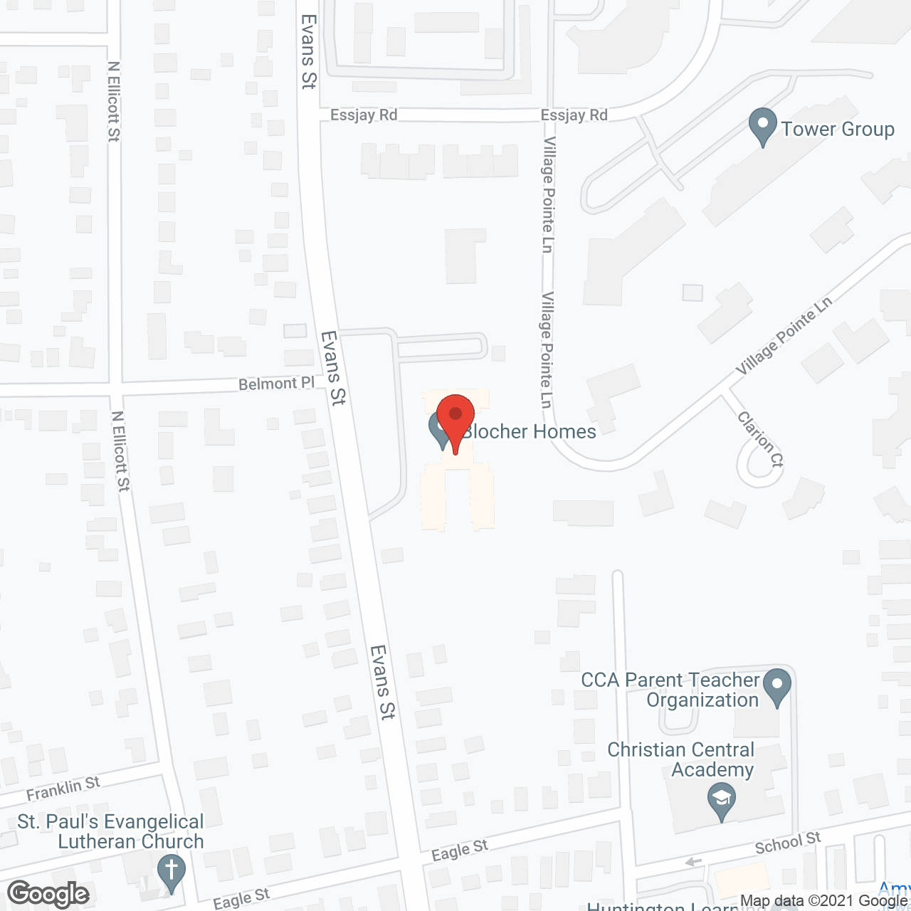 Blocher Homes in google map