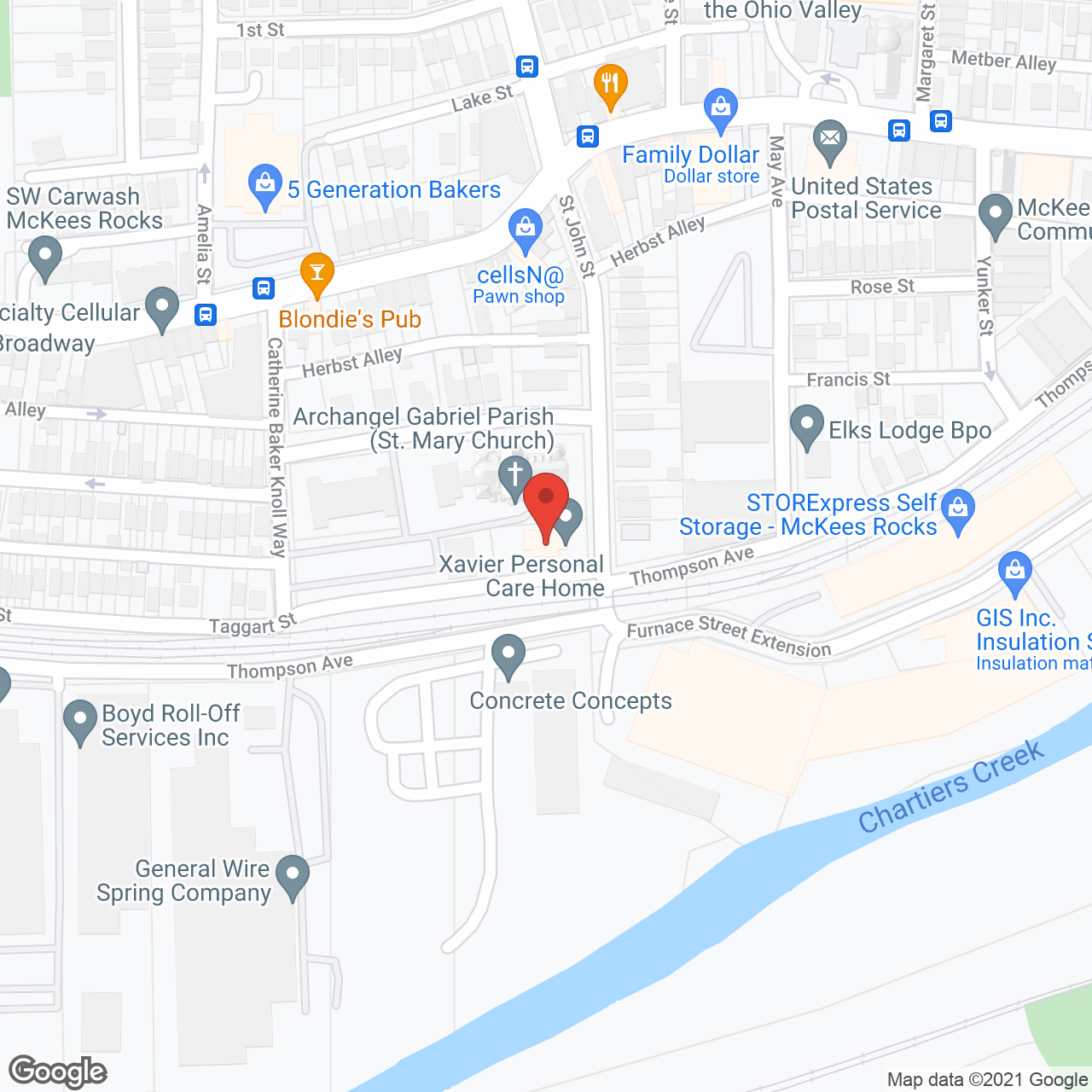 Xavier Personal Care Home in google map